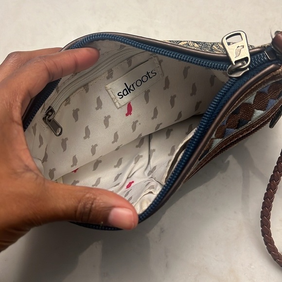 Sakroots artist circle campus mini wristlet - Picture 4 of 7